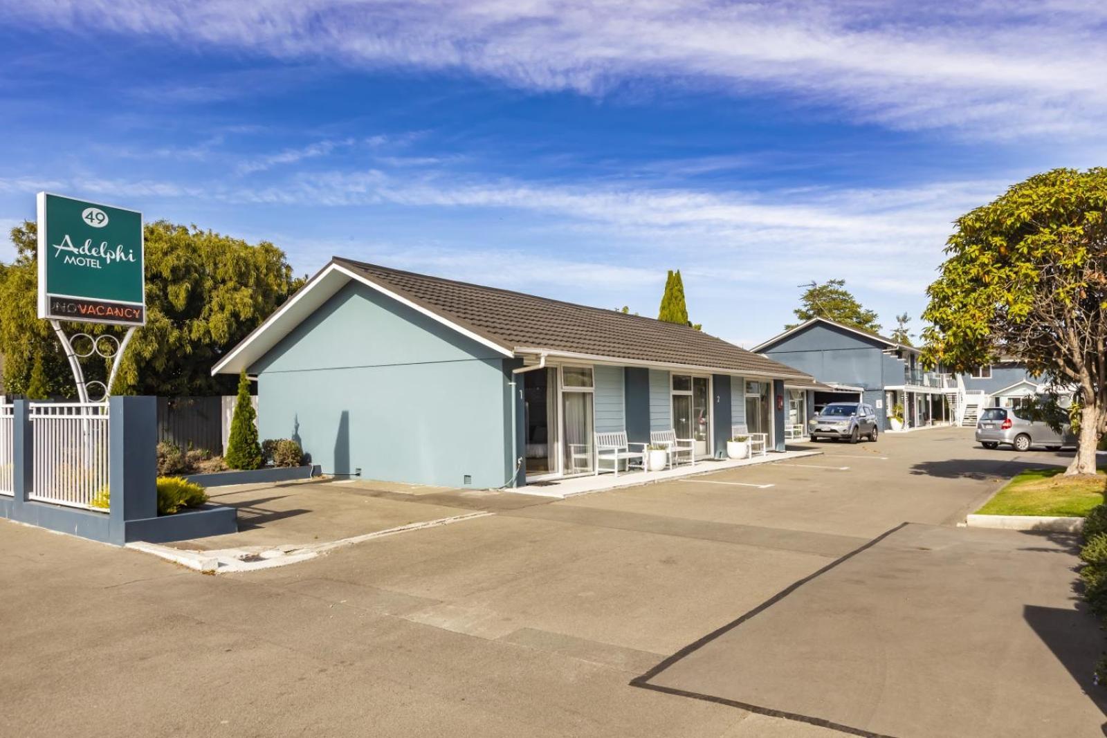 The Adelphi Motel Christchurch Kültér fotó